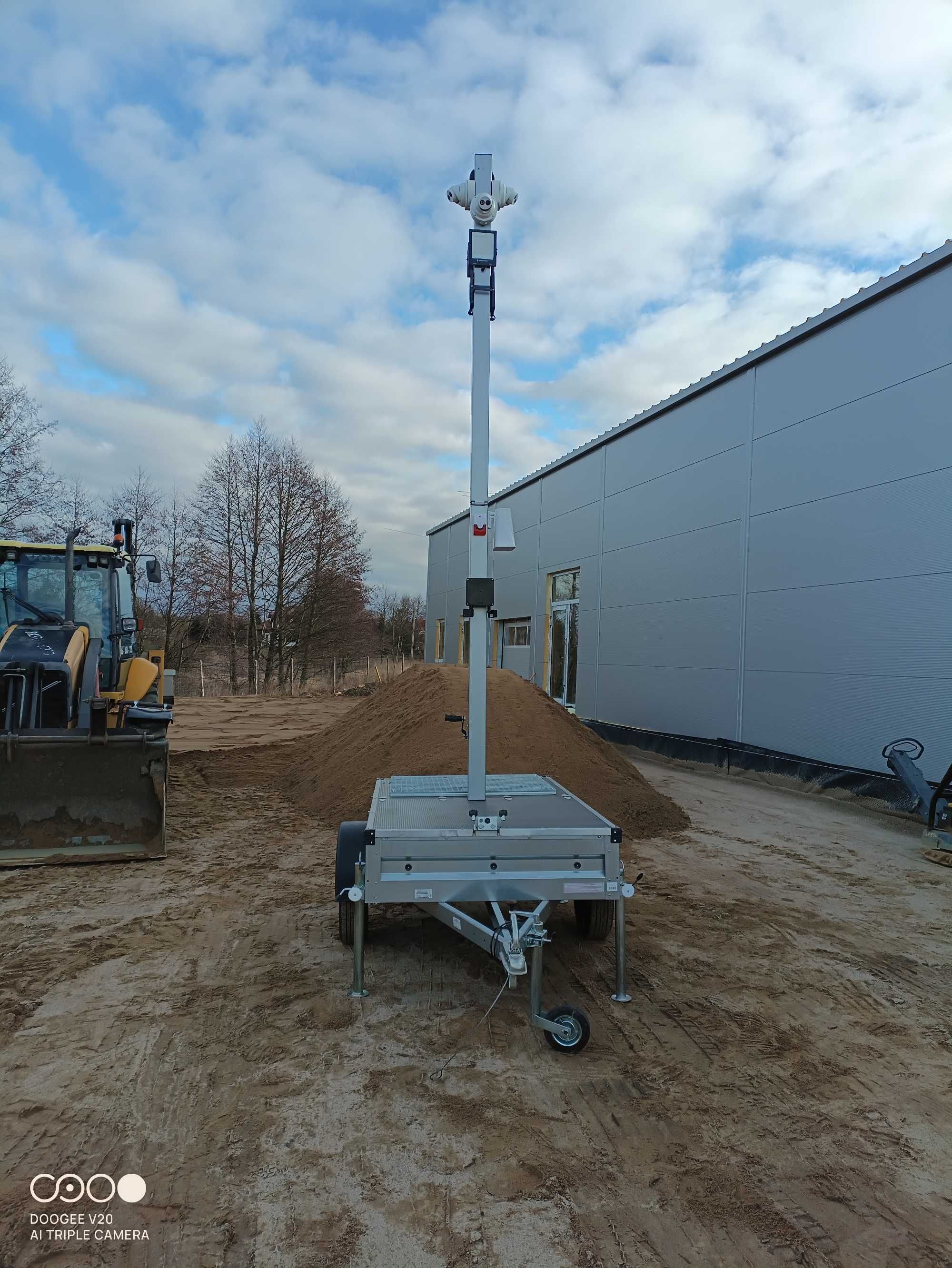 Wieza monitoring mobilny