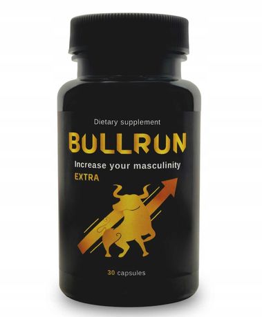 Suplement diety dla mężczyzn Bullrun 30 kapsułek