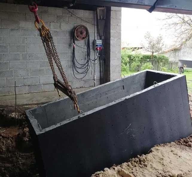 Kanał samochodowy betonowy – gotowy do warsztatu, transport + montaż