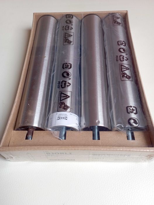 Ikea Bjorli nogi do mebli ze stali nierdzewnej 20 cm