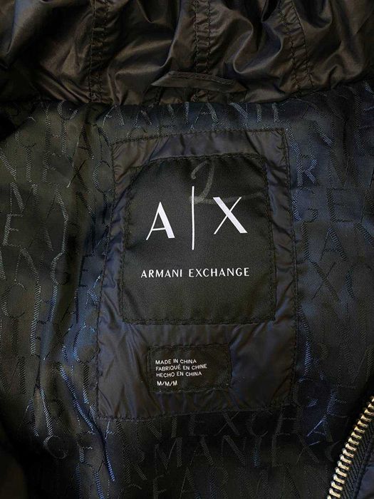 Пухова куртка Armani Exchange