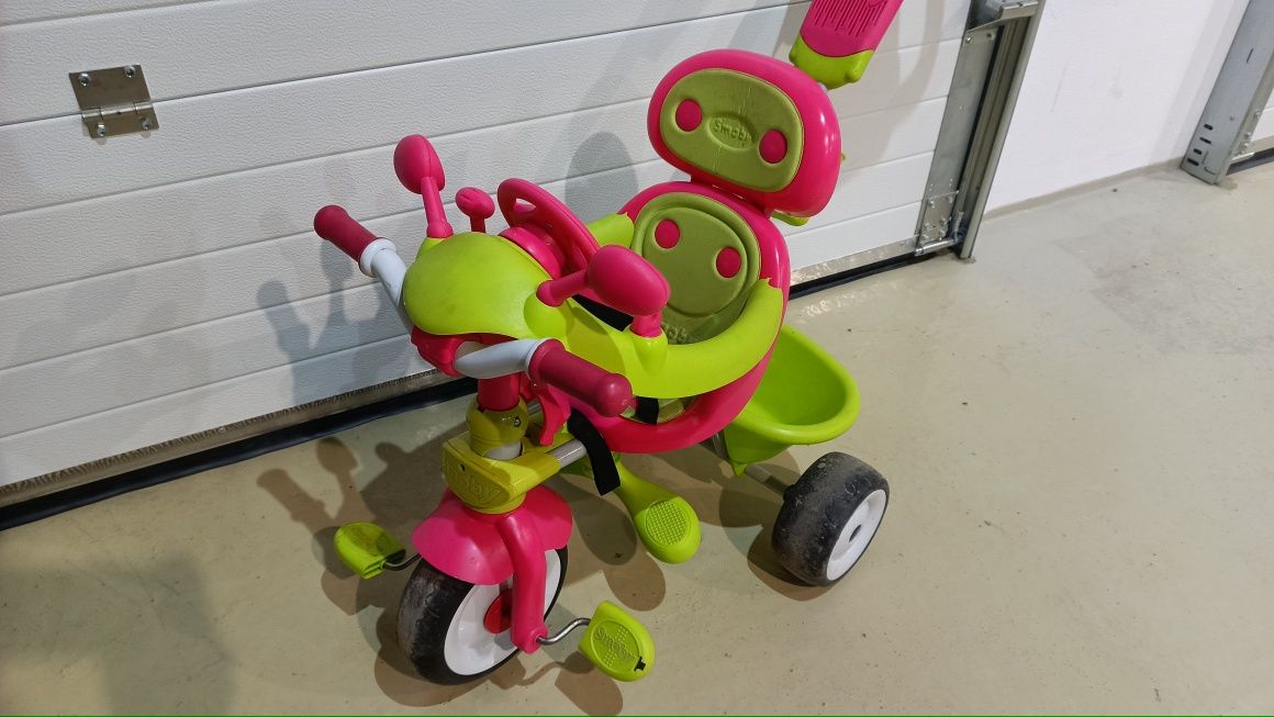 Jeździk dziecięcy trójkołowiec pchacz Smoby Rowerek Baby Driver Comfor