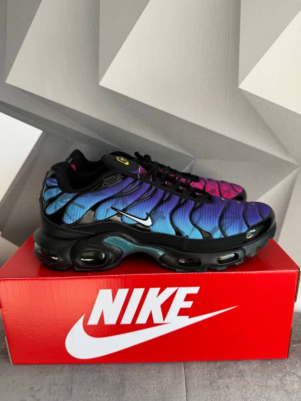 Кросівки nike air max plus blue/violet