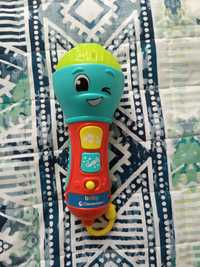 Mikrofon zabawka dla malucha Clementoni