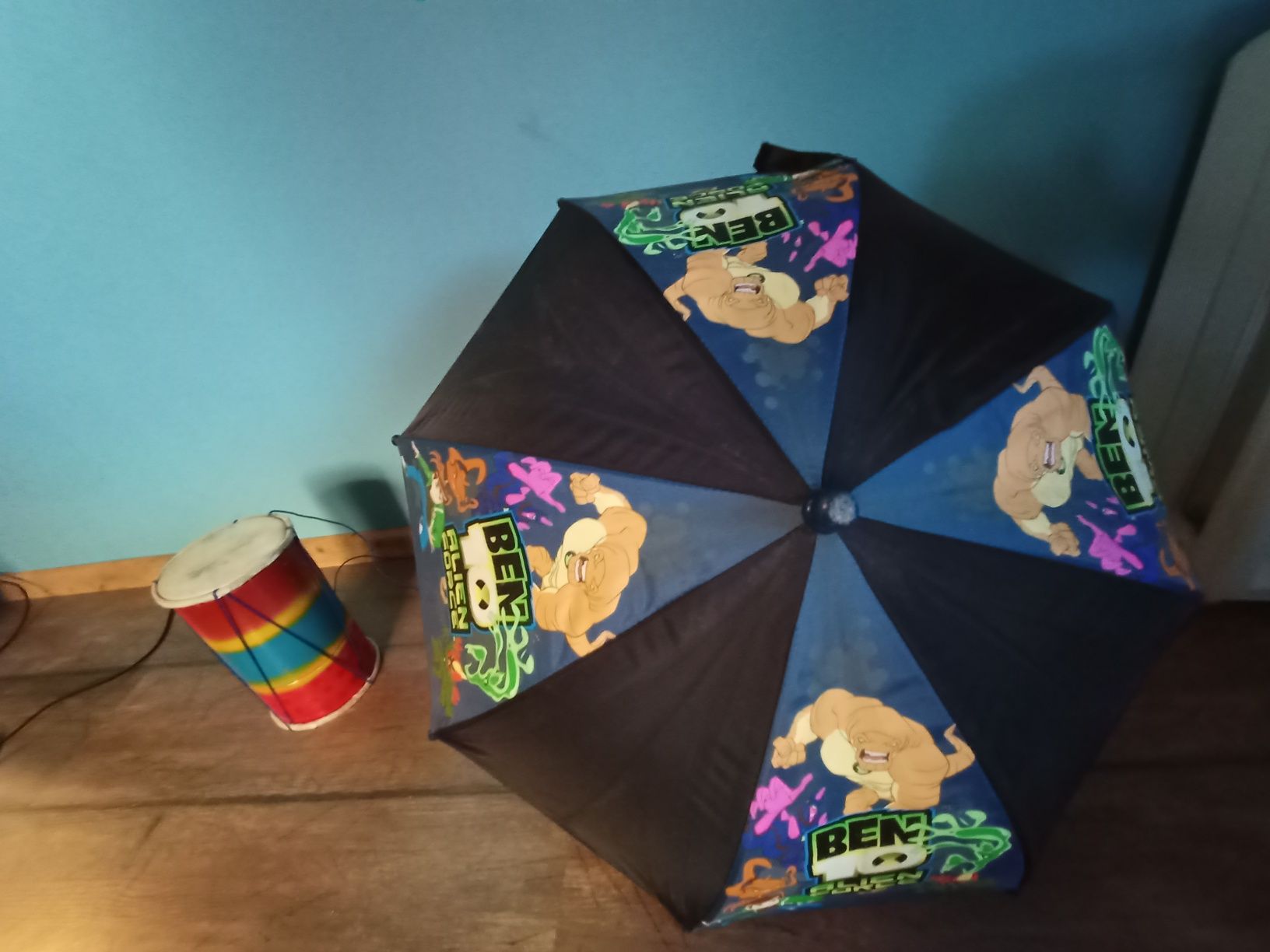 Parasol parasolka przeciwdeszczowy ben10