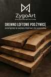 Drewno loftowe – deski, plastry, monolity | Suszone | Obróbka | Wysył