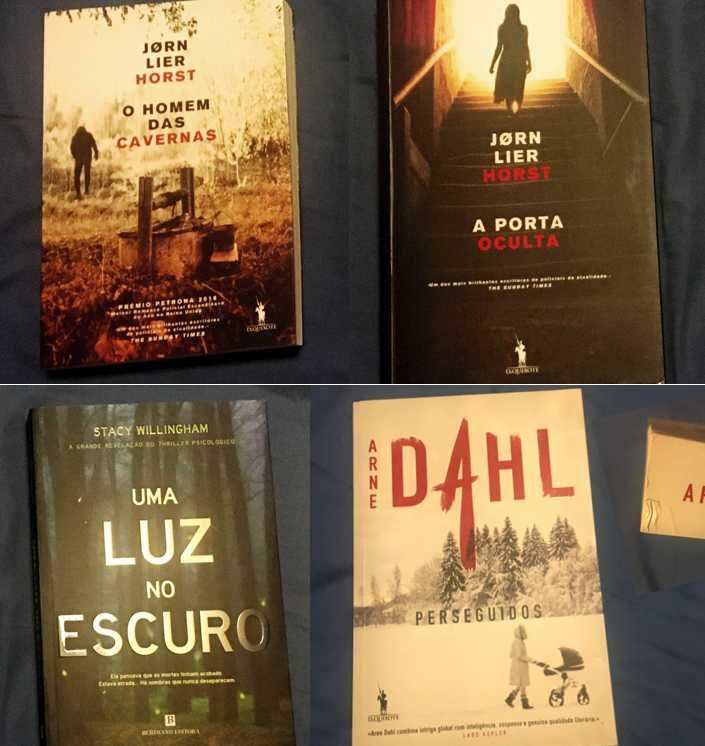 Livros de ficção e não-ficção (novos, nunca lidos)