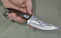 Кований нож Кованный ніж Кухоний для різки м'яса та риби