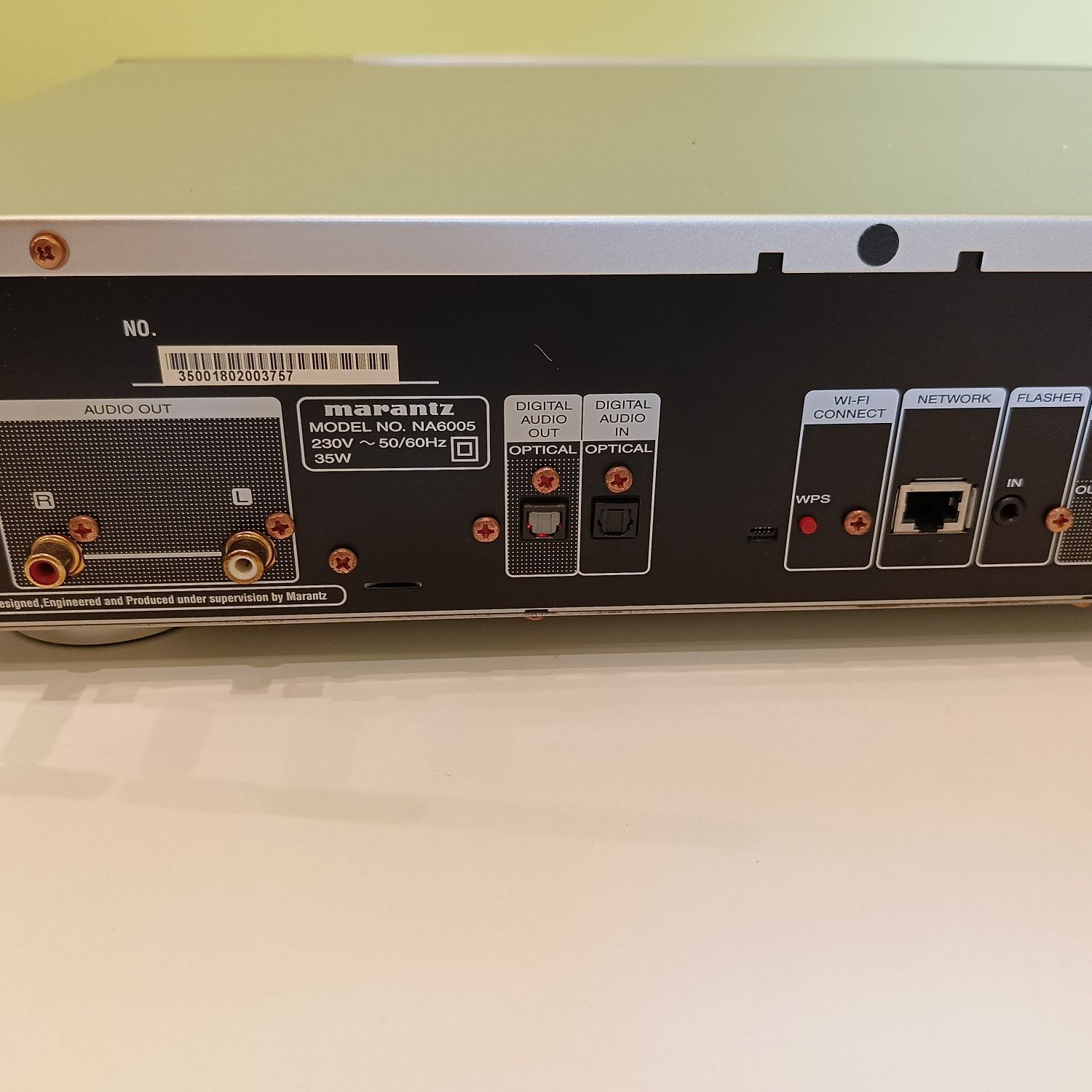 Marantz NA6005 Pilot Karton.