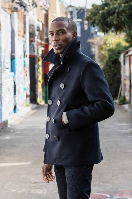 Винтажный бушлат Fox Knapp Peacoat, 60-70 годы