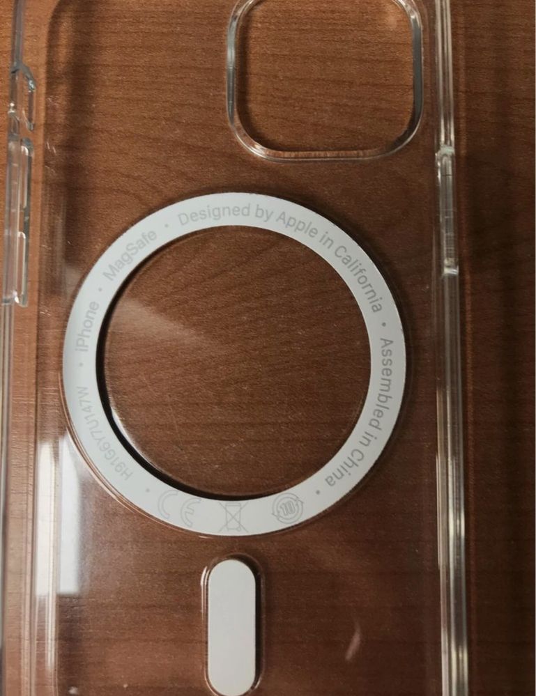 Capa transparente original da Apple com MagSafe para iPhone 13 mini