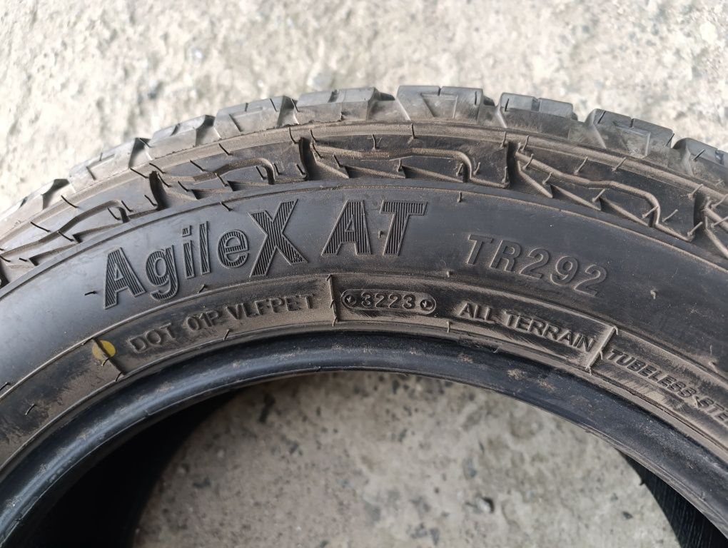 Шины всесезонные 225/65 R17 106T Triangle AgileX AT TR292  как новые