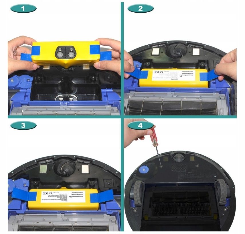Akumulator Bateria Roomba 500 14.4V 5000mAh Odkurzacz Irobot