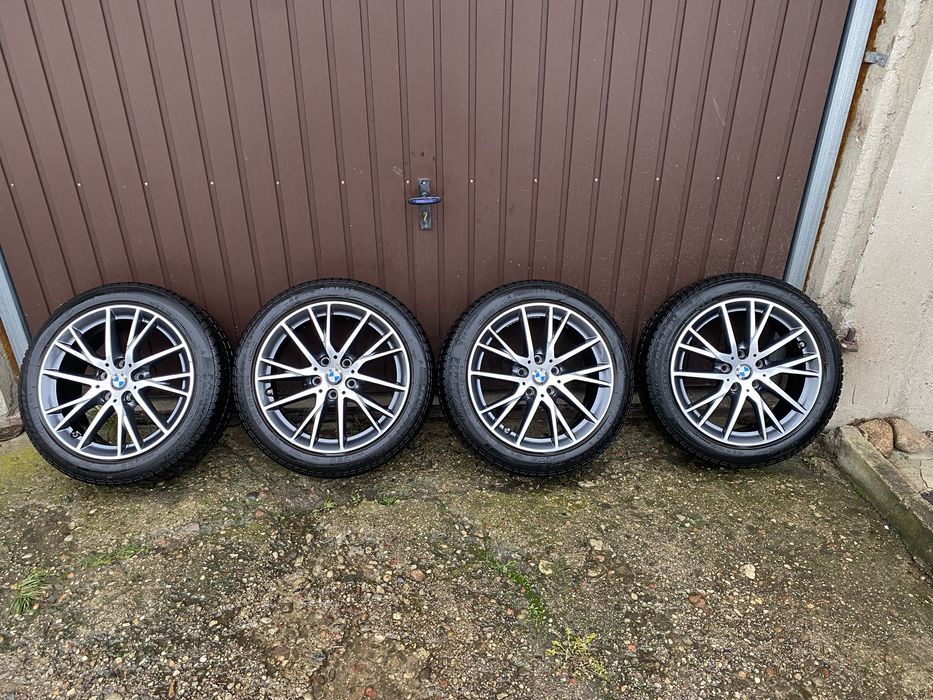Kola zimowe 5x112 BMW 1 f40 17” czujniki opony 195/55