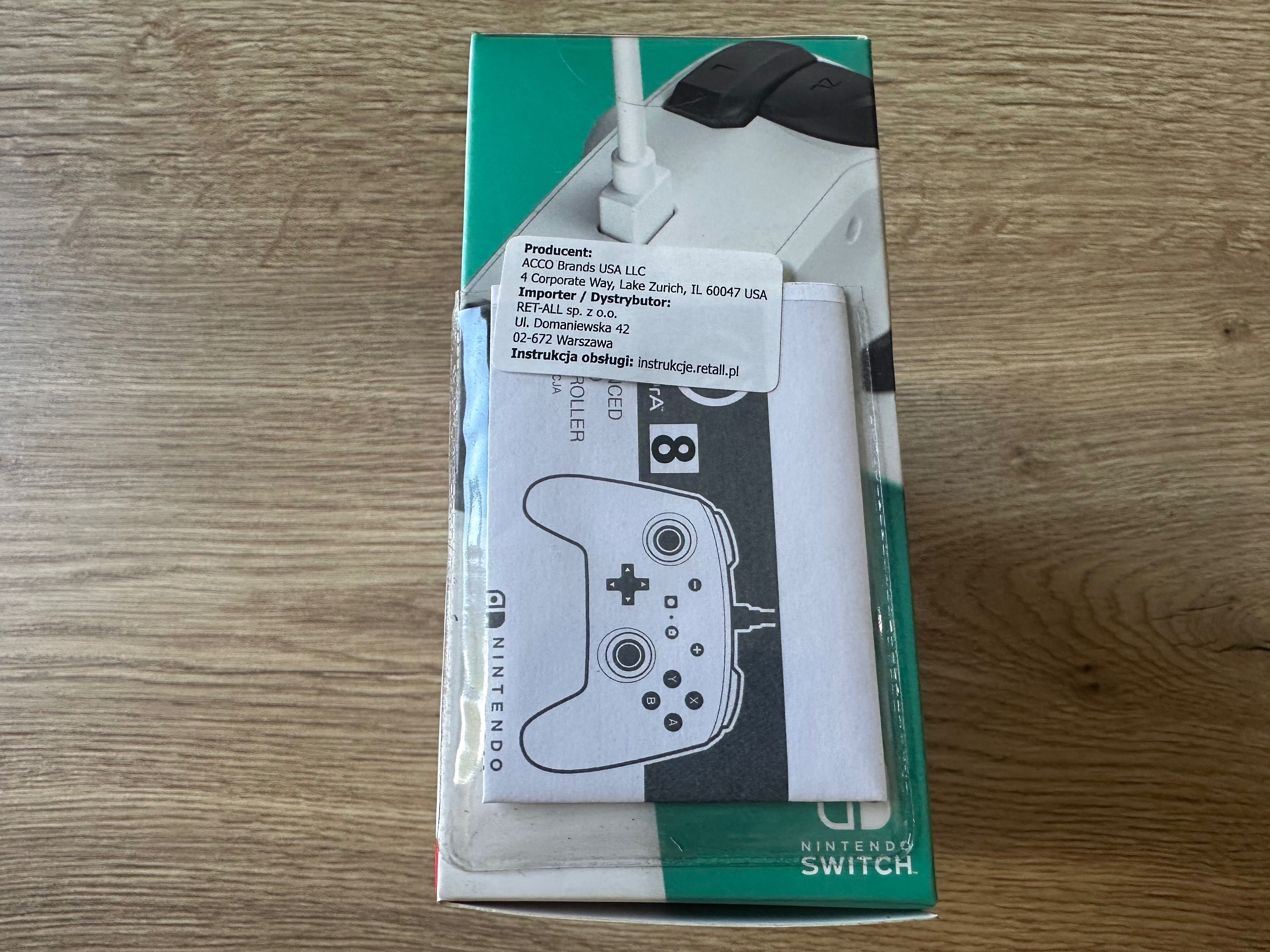 Nintendo Switch joypad - Fireball Mario - nowy, fabryczne plomby