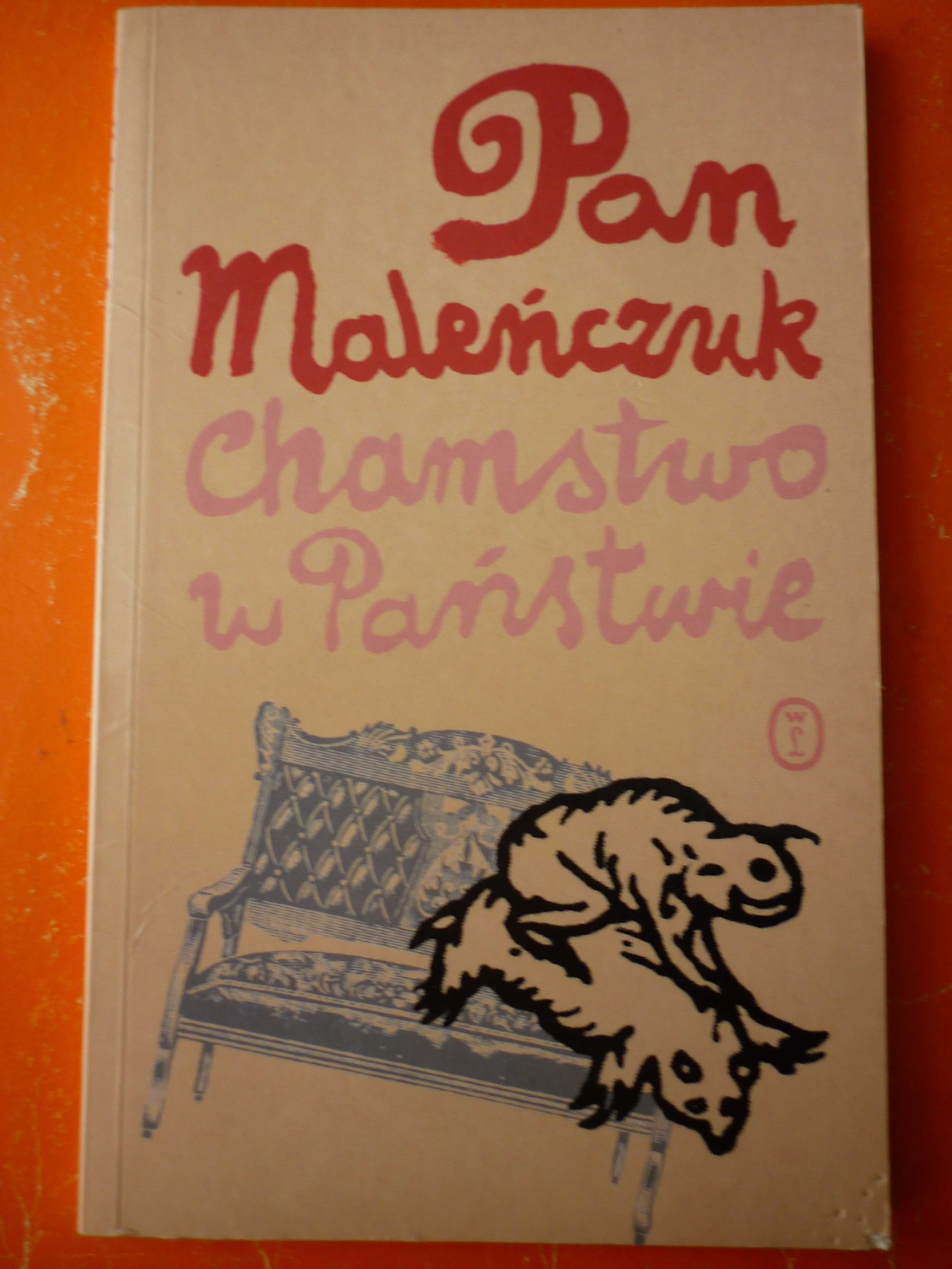 Płyta CD + książka Pan Maleńczuk "Chamstwo W Państwie" 2003 r.