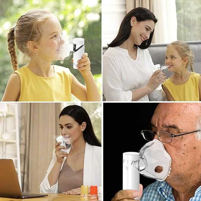 Przenośny inhalator MESH Nebulizer NebSmart Dzieci Dorosły Cichy 213