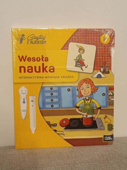 ALBIK Czytaj z Albikiem - NOWA książka Wesoła nauka