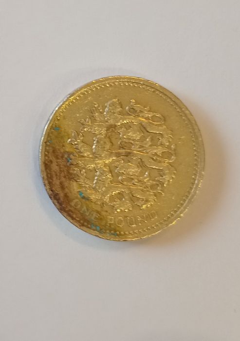 Монета 1 фунт 1997 року