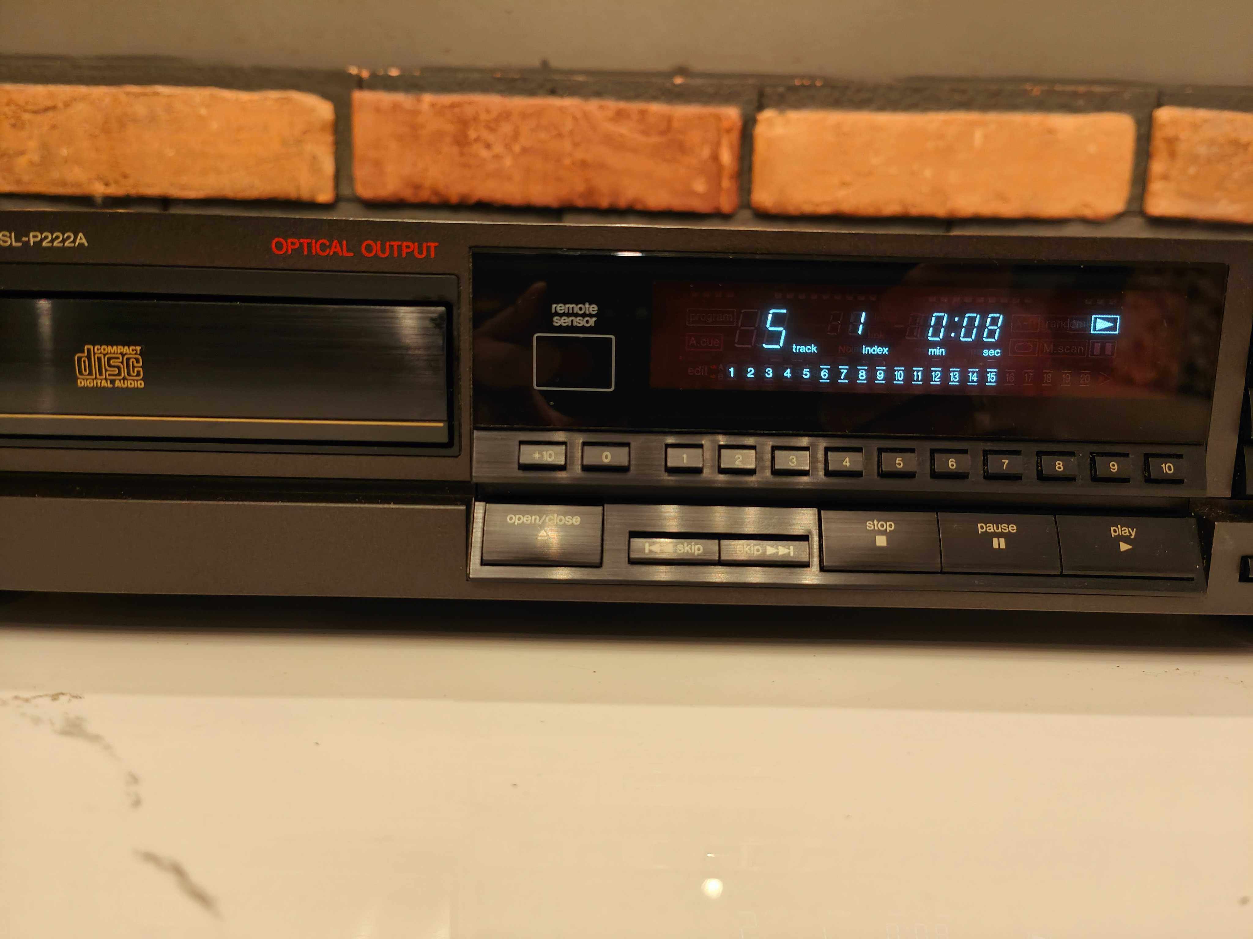 TECHNICS SL-P222A ! Znakomity odtwarzacz CD Vintage ! TOP