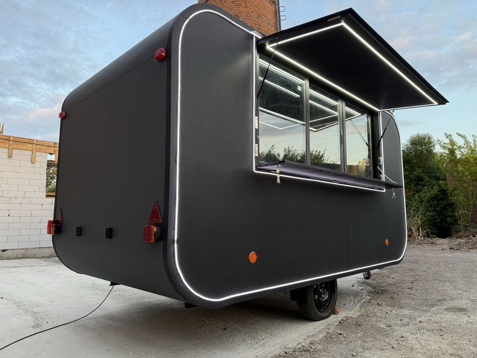 Торговий кіоск-причіп, фастфуд, кавярня, каліфорнія, шаурмічна, бургер