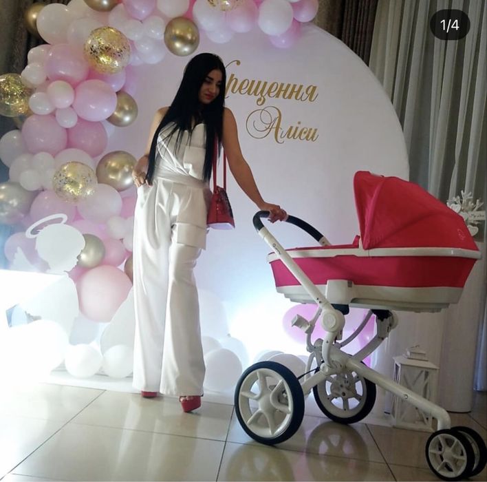 Коляска Quinny Moodd pink люлька