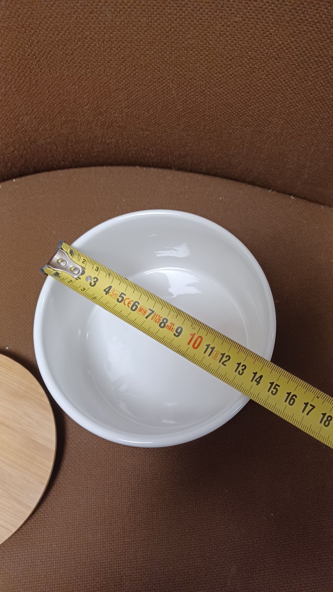 Pojemnik ceramiczny na żywność 0.75 L lub do kuchni lub do łazienki