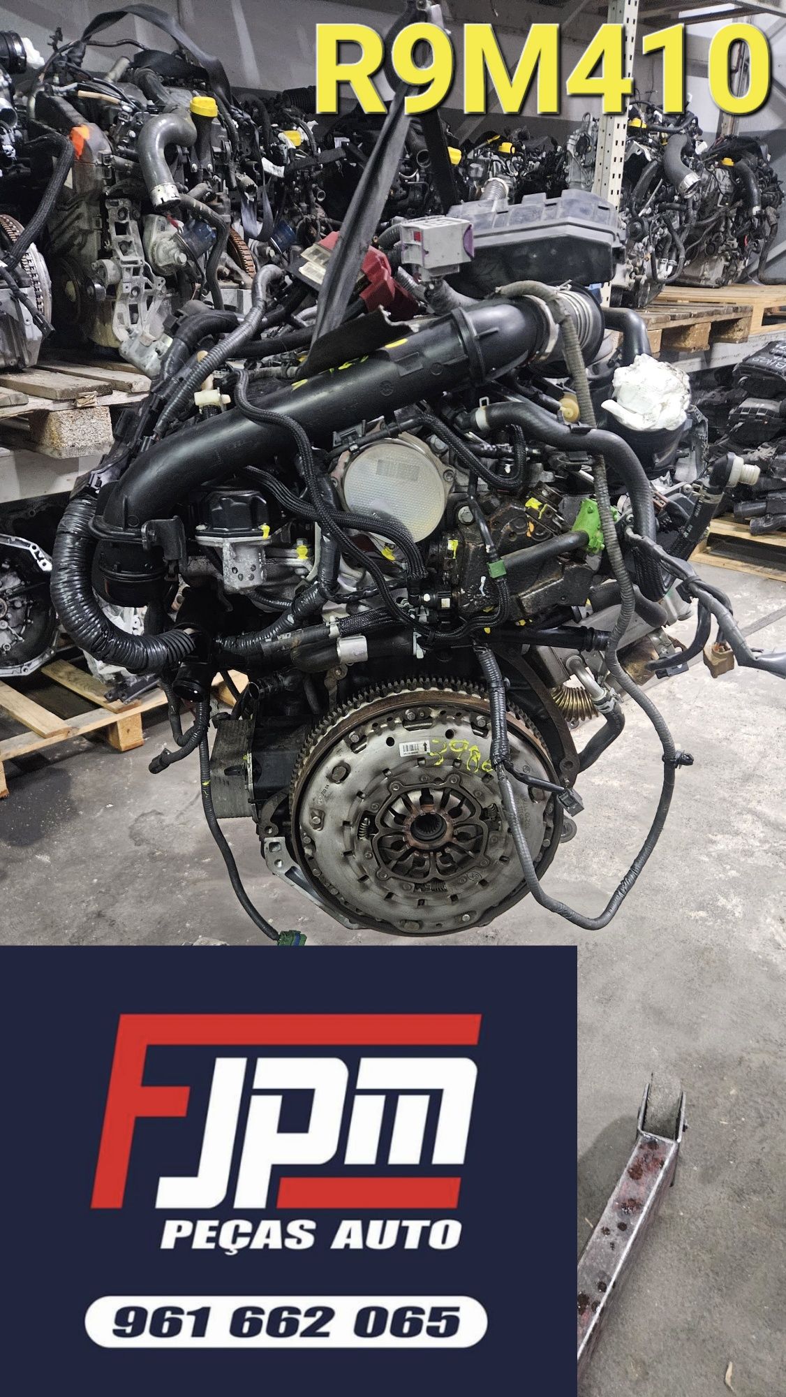 Motor renault 1.6 dci r9m410