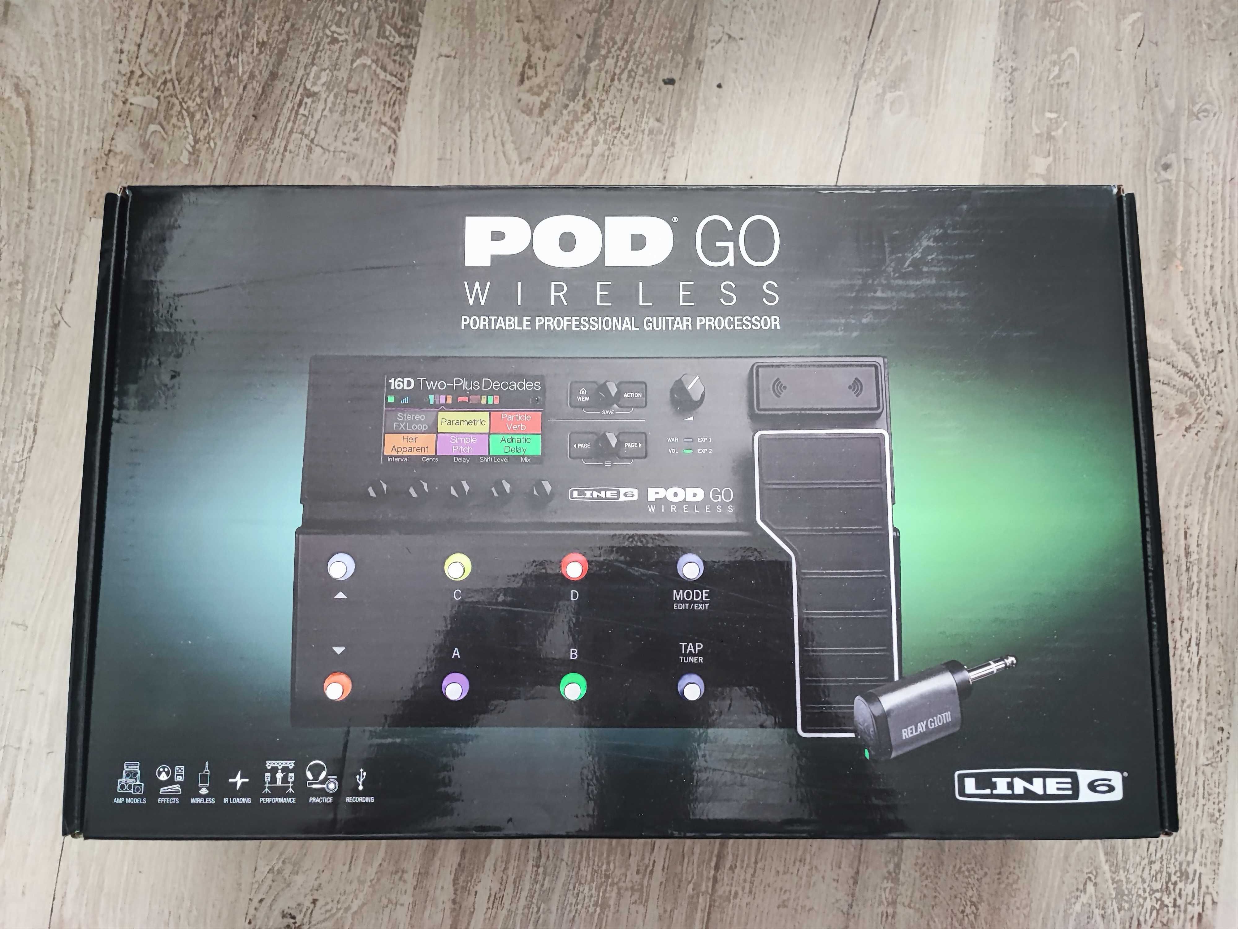 Multiefekt gitarowy Line6 POD GO Wireless