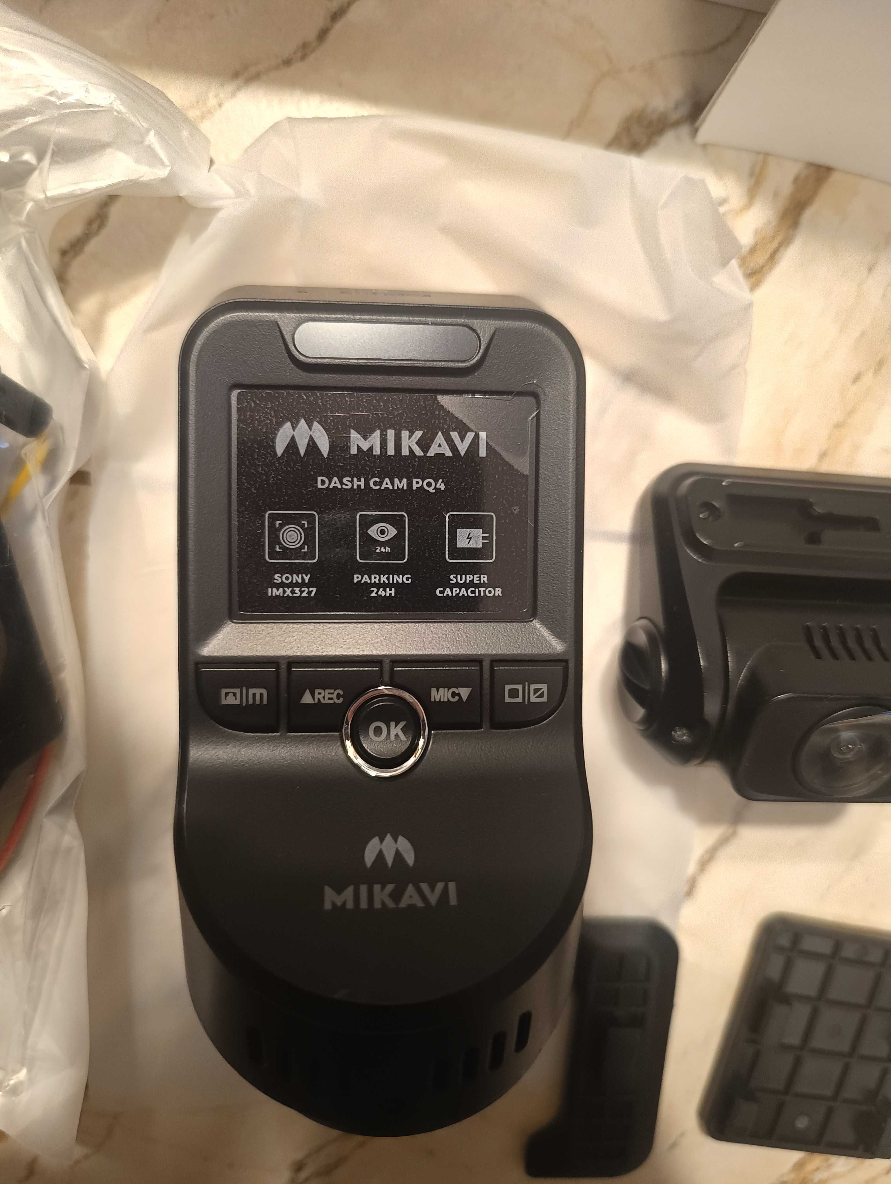 Wideorejestrator Kamera samochodowa Mikavi PQ4 Dual  NOWY