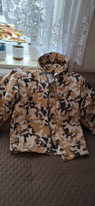 Kurtka męska z kapturem, Moro, używana