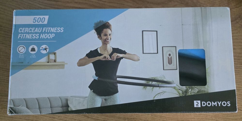 Hula-hop hulahop obręcz fitness z obciążeniem