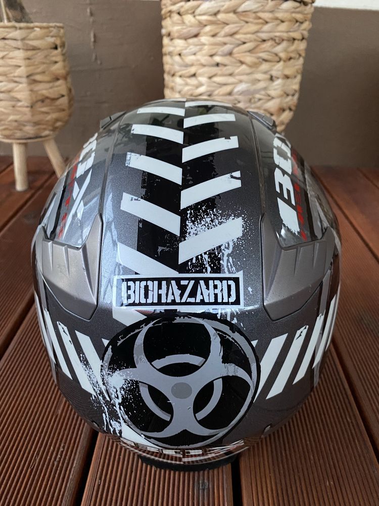 Kask na motor męski