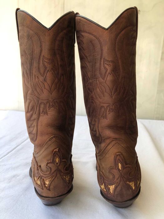 Кожаные ковбойские сапоги Sendra (Испания),женский размер