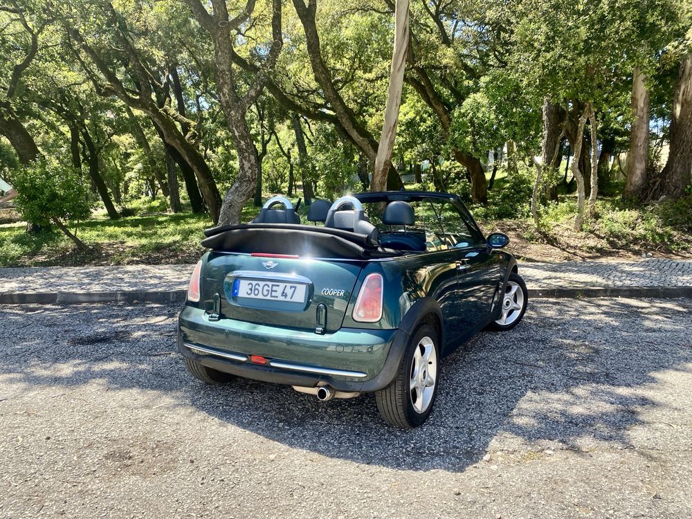 Mini cooper cabrio(gasolina) 1.6 115cv preço ultimo dia .