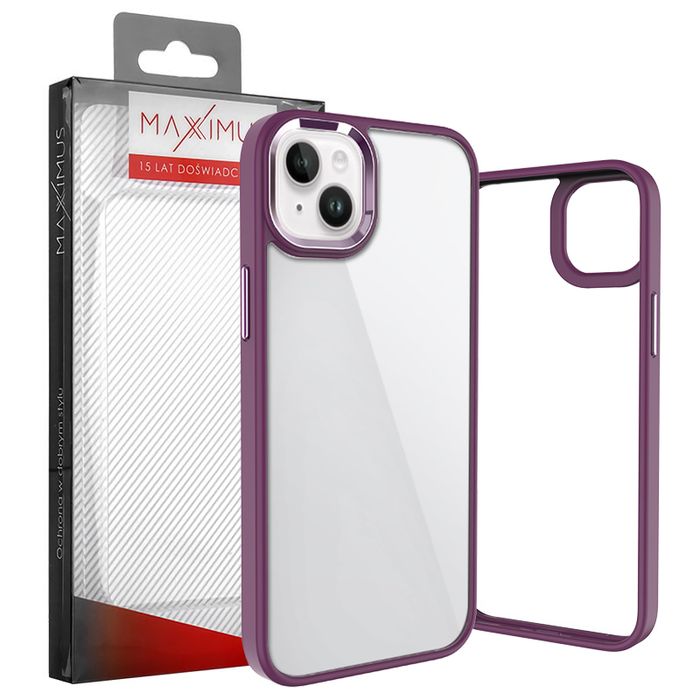 Etui do iPhone 13 Pro MX Glossy Case Obudowa Hybrydowa Czerwona