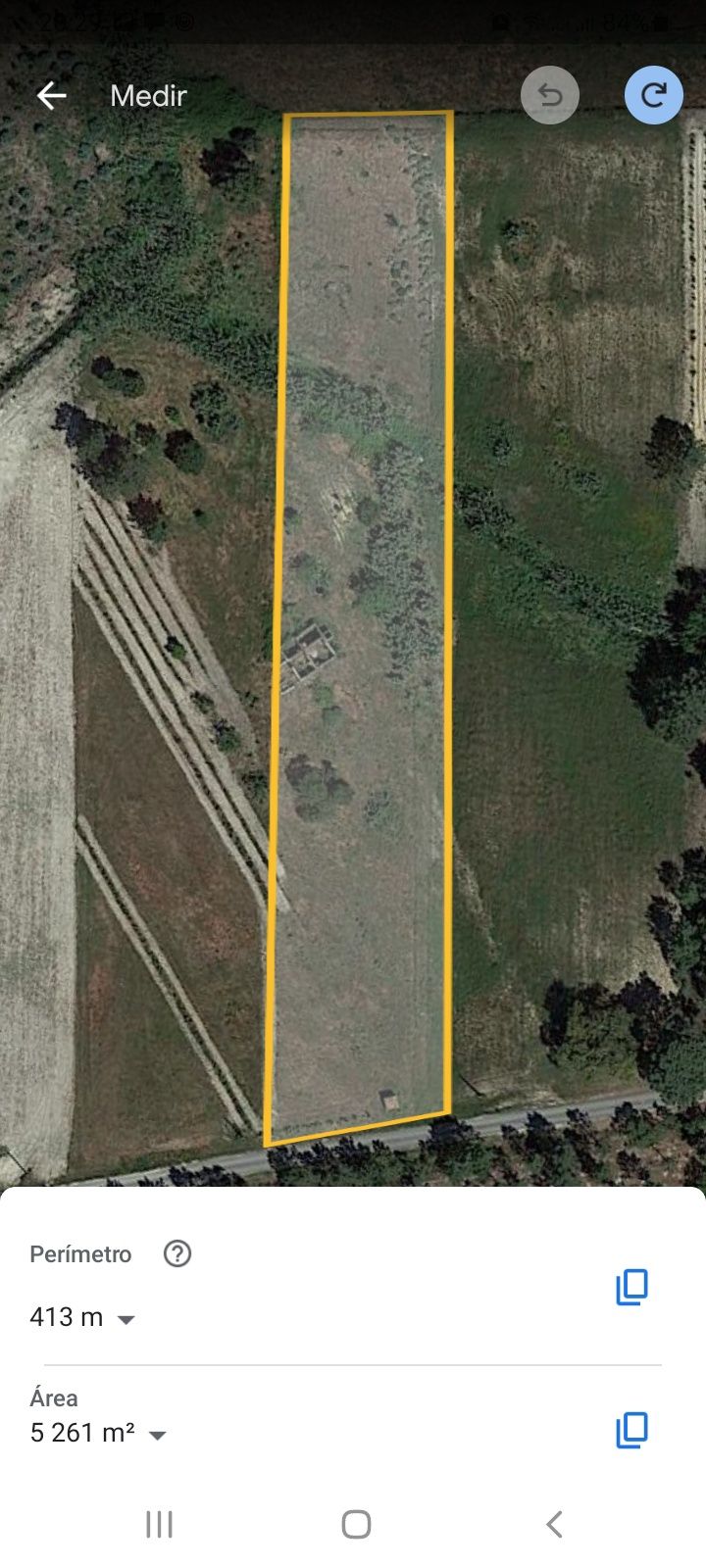 5000 m2 quinta Terreno com ruína troca ou permuta Marinhais