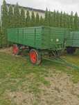 Przyczepa rolnicza 6 ton wywrotka na zboże tandem