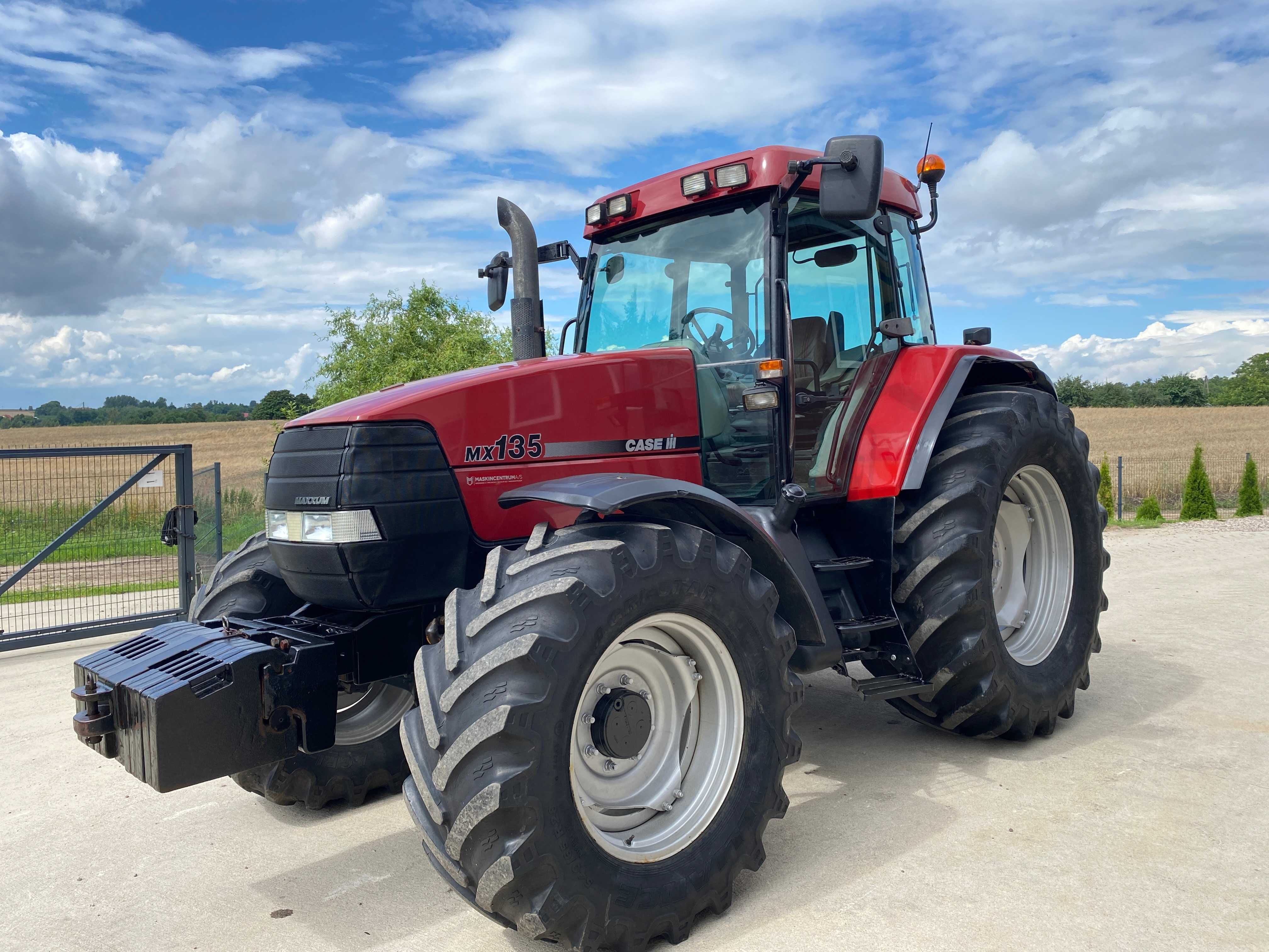 CIĄGNIK CASE MX135 MAXXUM SUP STAN valtra fendt claas john new holland