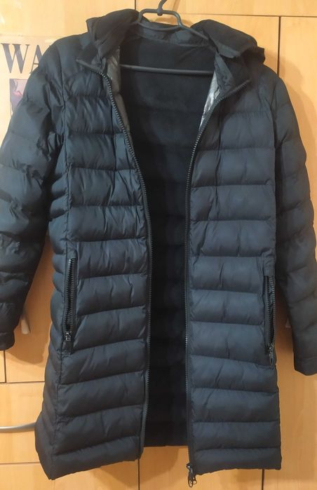 Стильне стьобане пальто для юнаків (L)