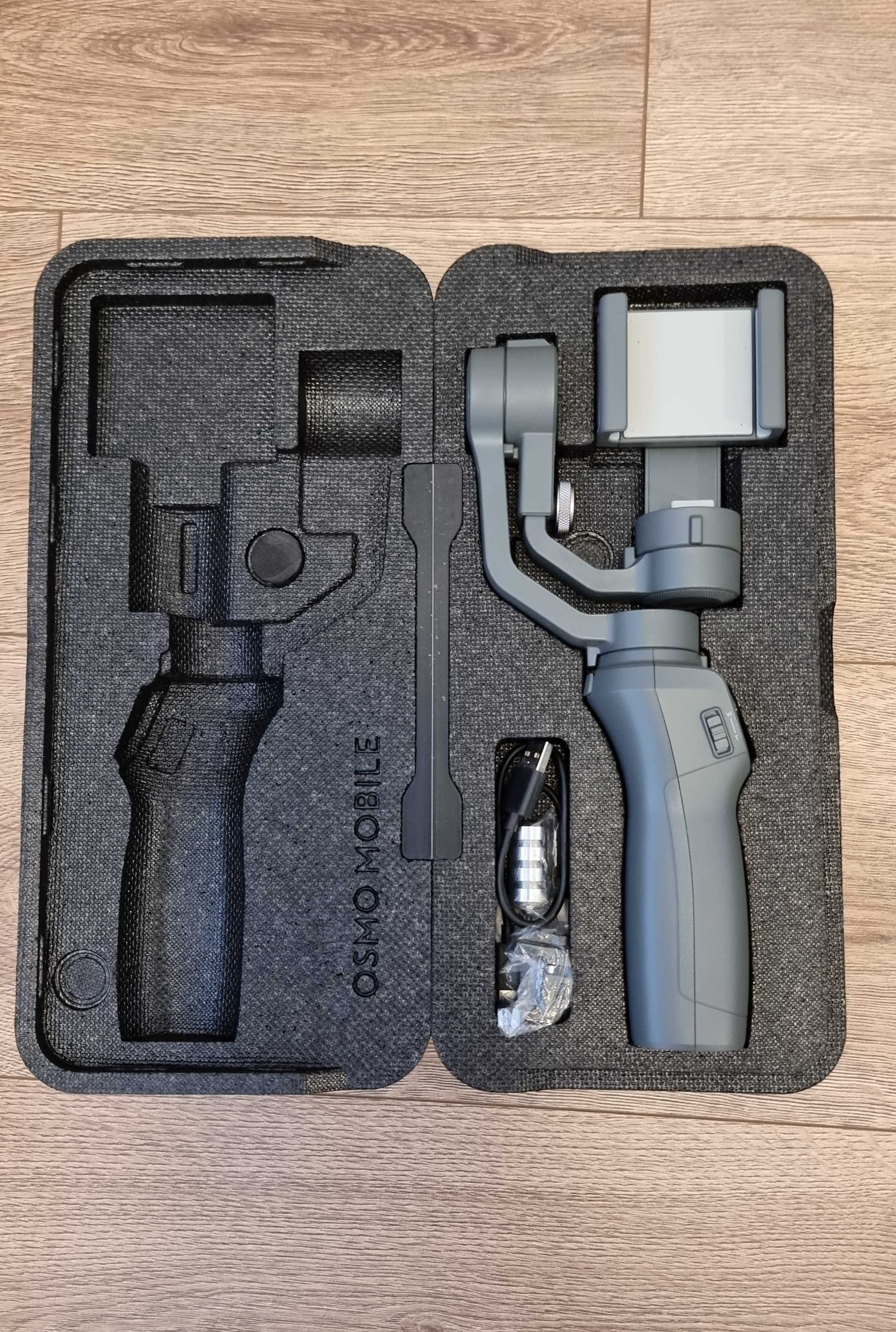 Gimbal DJI OSMO MOBILE 2, stabilizator obrazu + dodatki