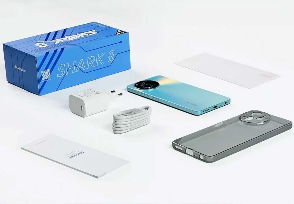 Blackview Shark 8 8/256GB NFC G99 120Hz 64MP (Global) Gray Blue