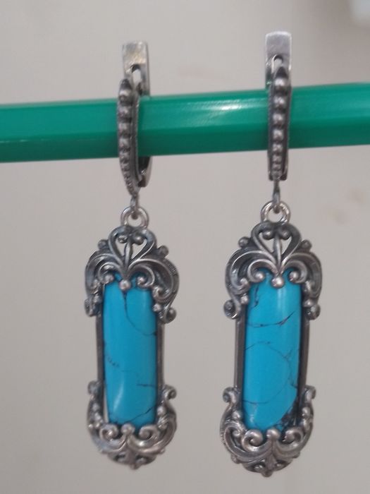 СЕРЬГИ серебро 925 пробы