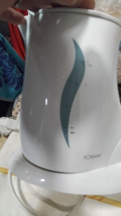 Chaleira de água.