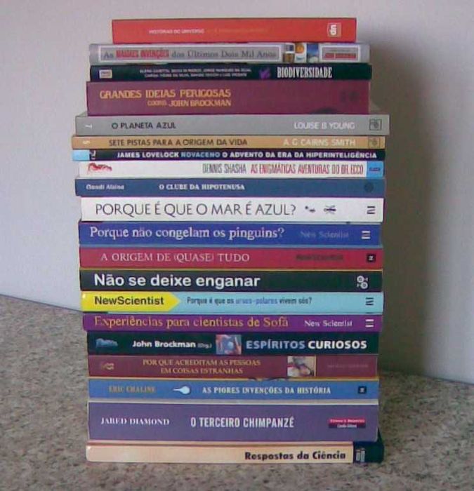 Livros Divulgação Científica