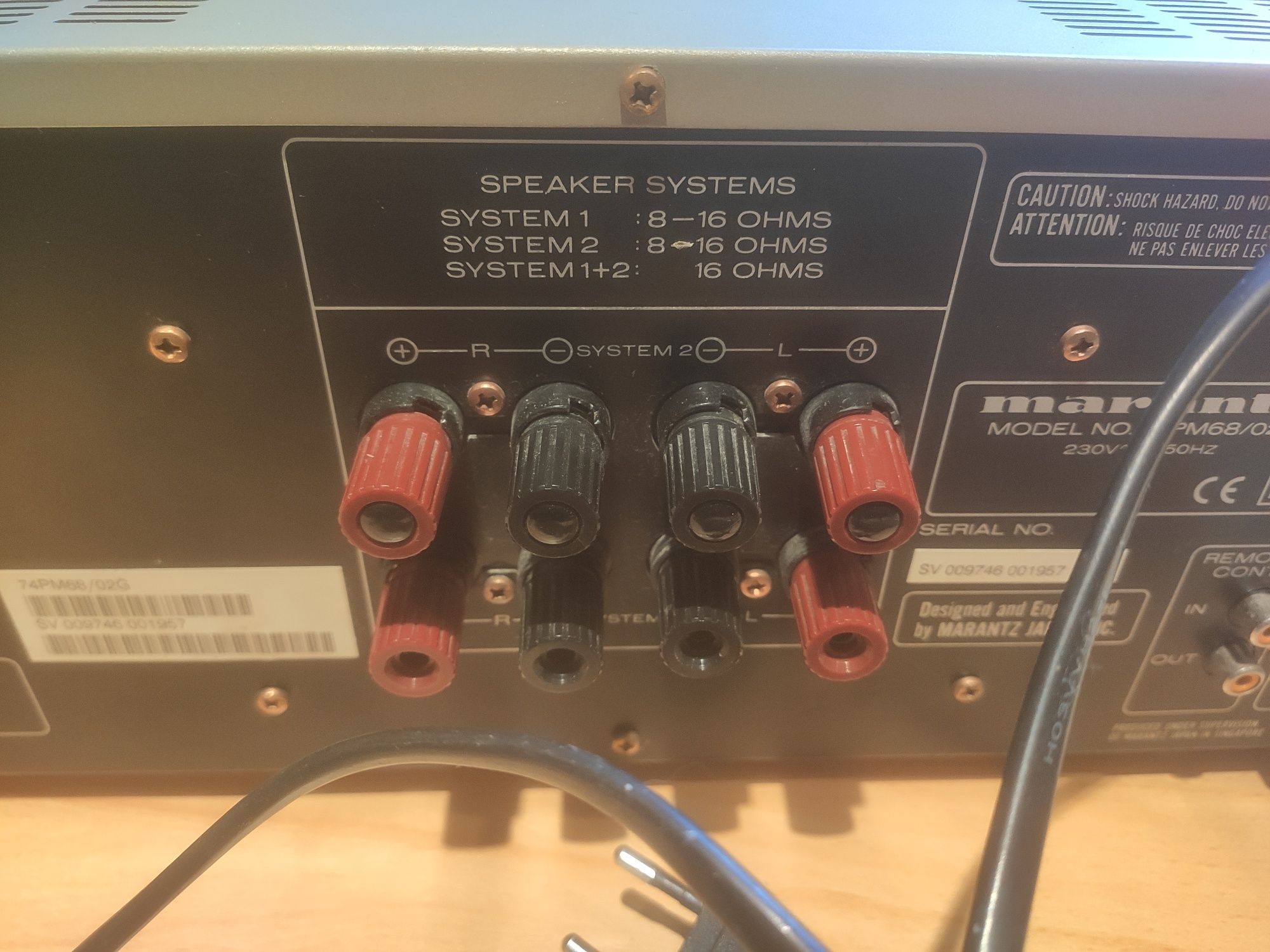 Wzmacniacz stereo Marantz PM-68