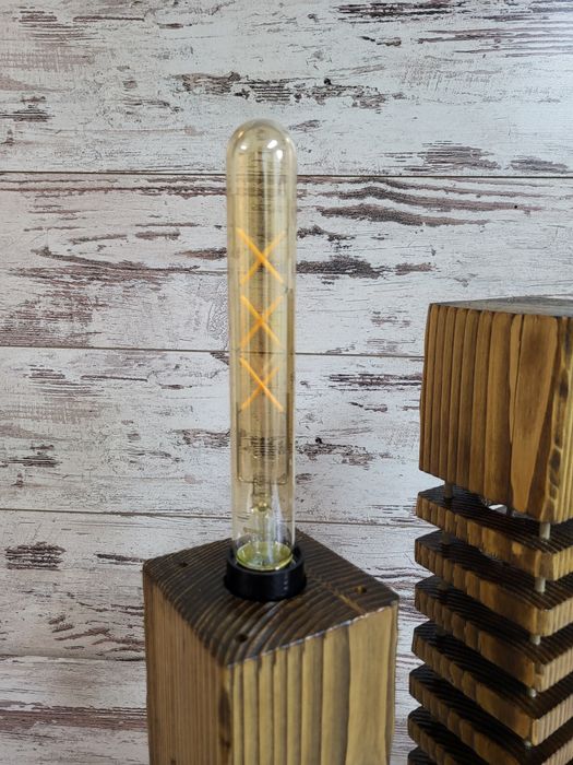 Підлоговий світильник ручної роботи/торшер/світильник з дерева