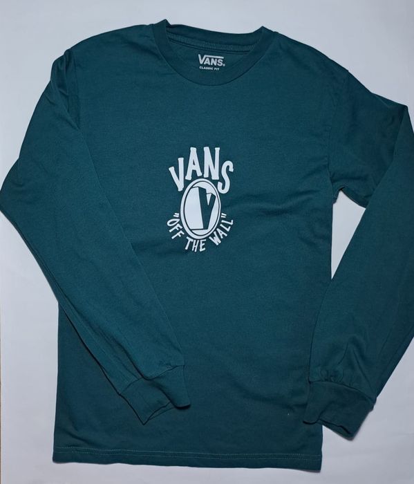 Longsleeve bawełniany Vans (XS)