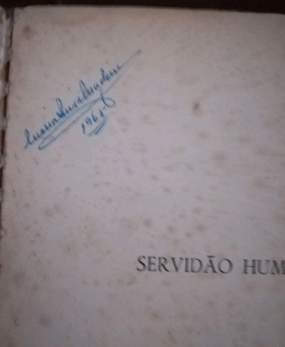 Servidão humana (Anos 60)