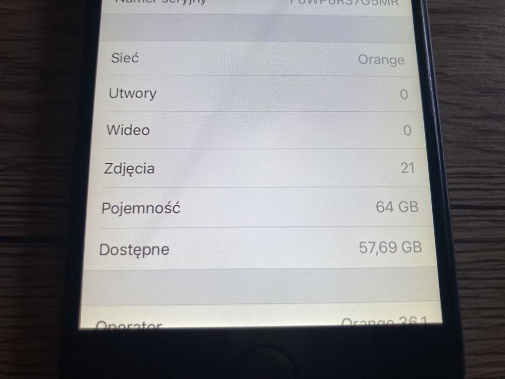 Iphone 6 64gb wersja oprogarowania 12.5.7